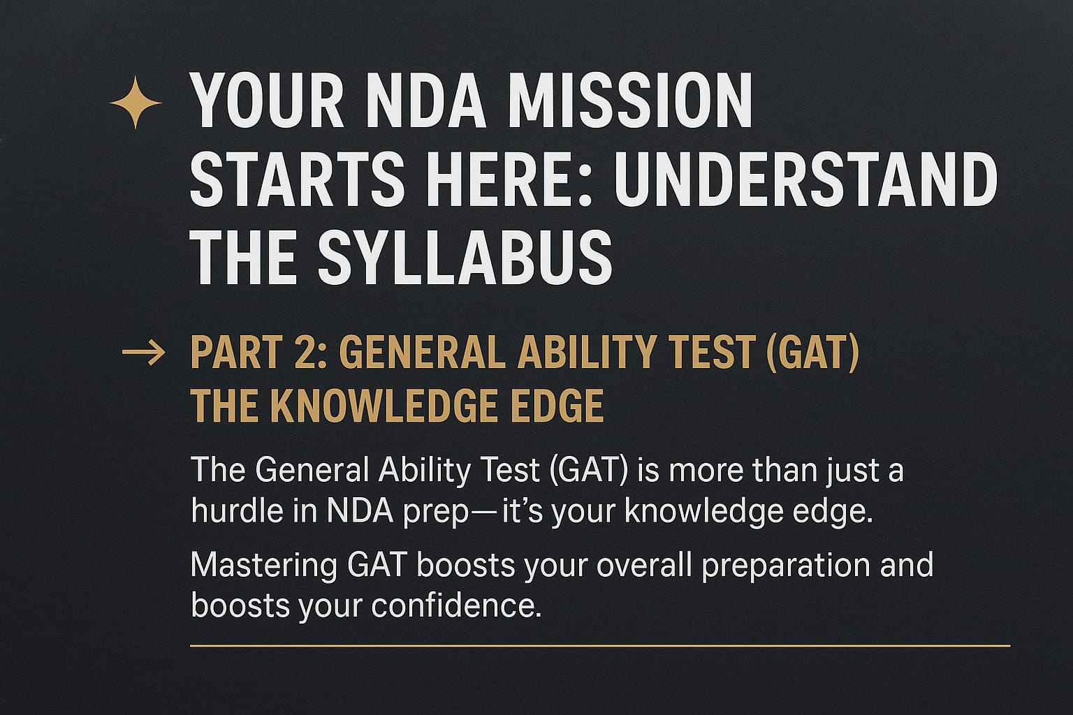 General Ability Test (GAT)